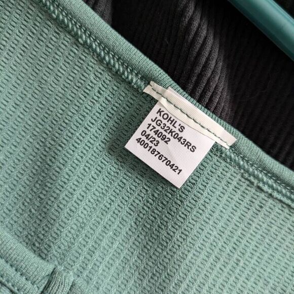 SO Seamless Henley Bodysuit Green - Picture 5 of 5